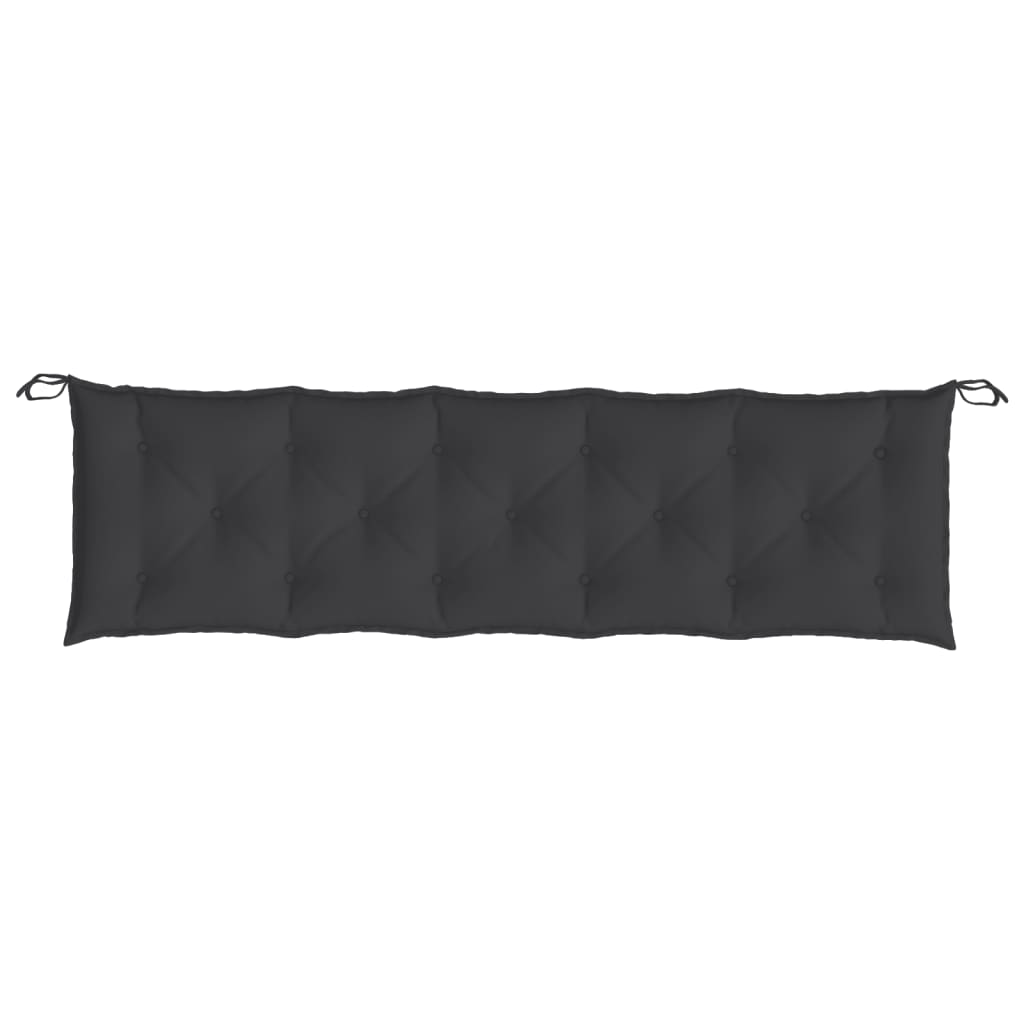 vidaXL Tuinbankkussen 180x50x7 cm oxford stof zwart, foto 2