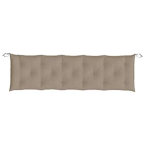 Poduška na zahradní lavici taupe 180x50x7 cm oxfordská látka - obrázek 4