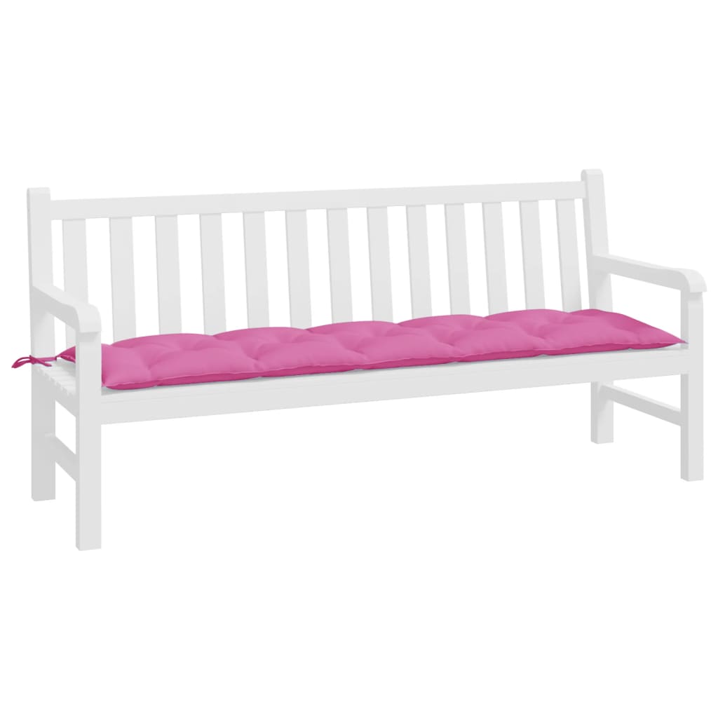 vidaXL Gartenbank-Auflage Rosa 180x50x7 cm Oxford-Gewebe