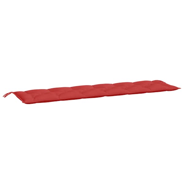 vidaXL aiapingi istmepadi, punane, 200 x 50 x 7 cm, oxford-kangas