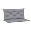 vidaXL aiapingi istmepadjad 2 tk, hall, 100x50x7 cm, oxford-kangas