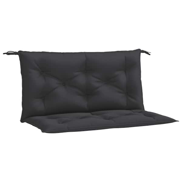 vidaXL aiapingi istmepadjad 2 tk, must, 100x50x7 cm, oxford-kangas