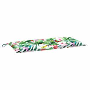 Podušky na zahradní lavici 2 ks vícebarevné 100x50x7 cm textil - obrázek 5