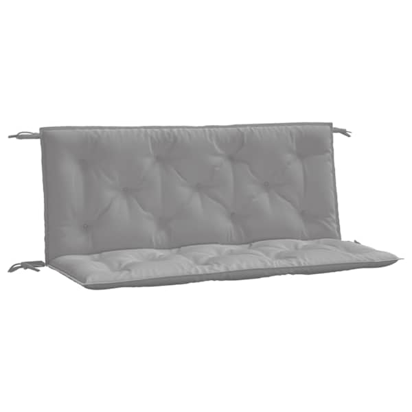 vidaXL aiapingi istmepadjad 2 tk, hall, 120x50x7 cm, oxford-kangas