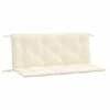 vidaXL aiapingi istmepadjad 2tk, kreemvalge, 120x50x7cm, oxford-kangas