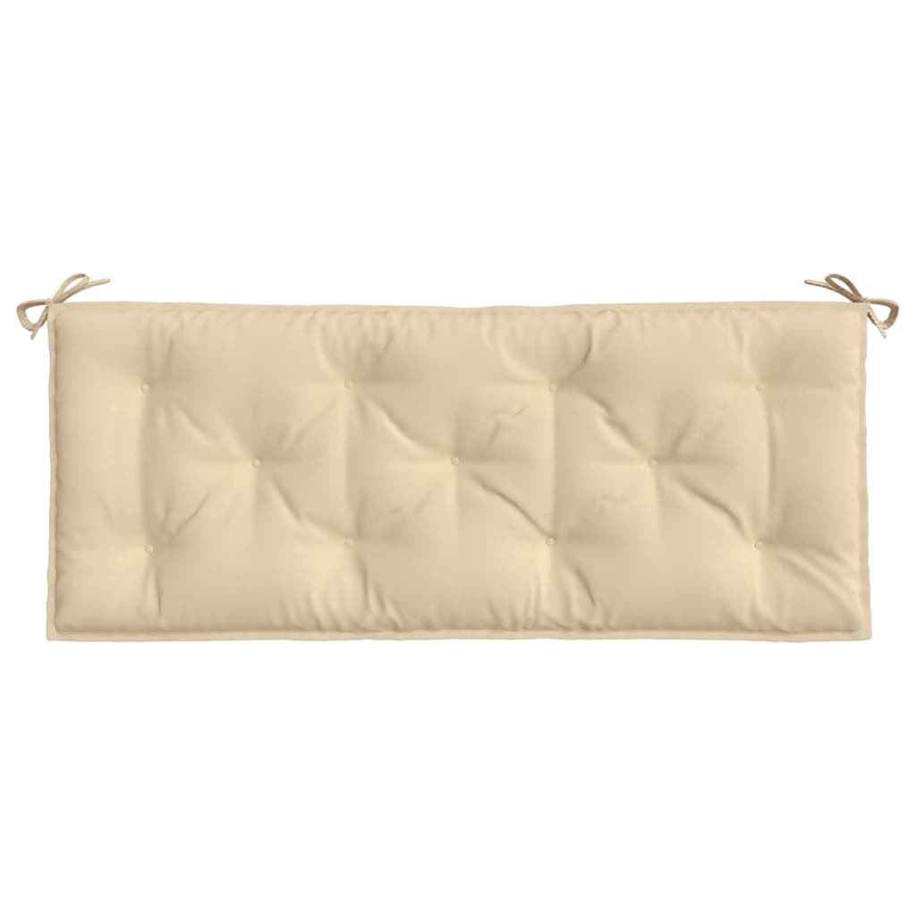 vidaXL Tuinbankkussens 2 st 120x50x7 cm oxford stof beige, foto 4