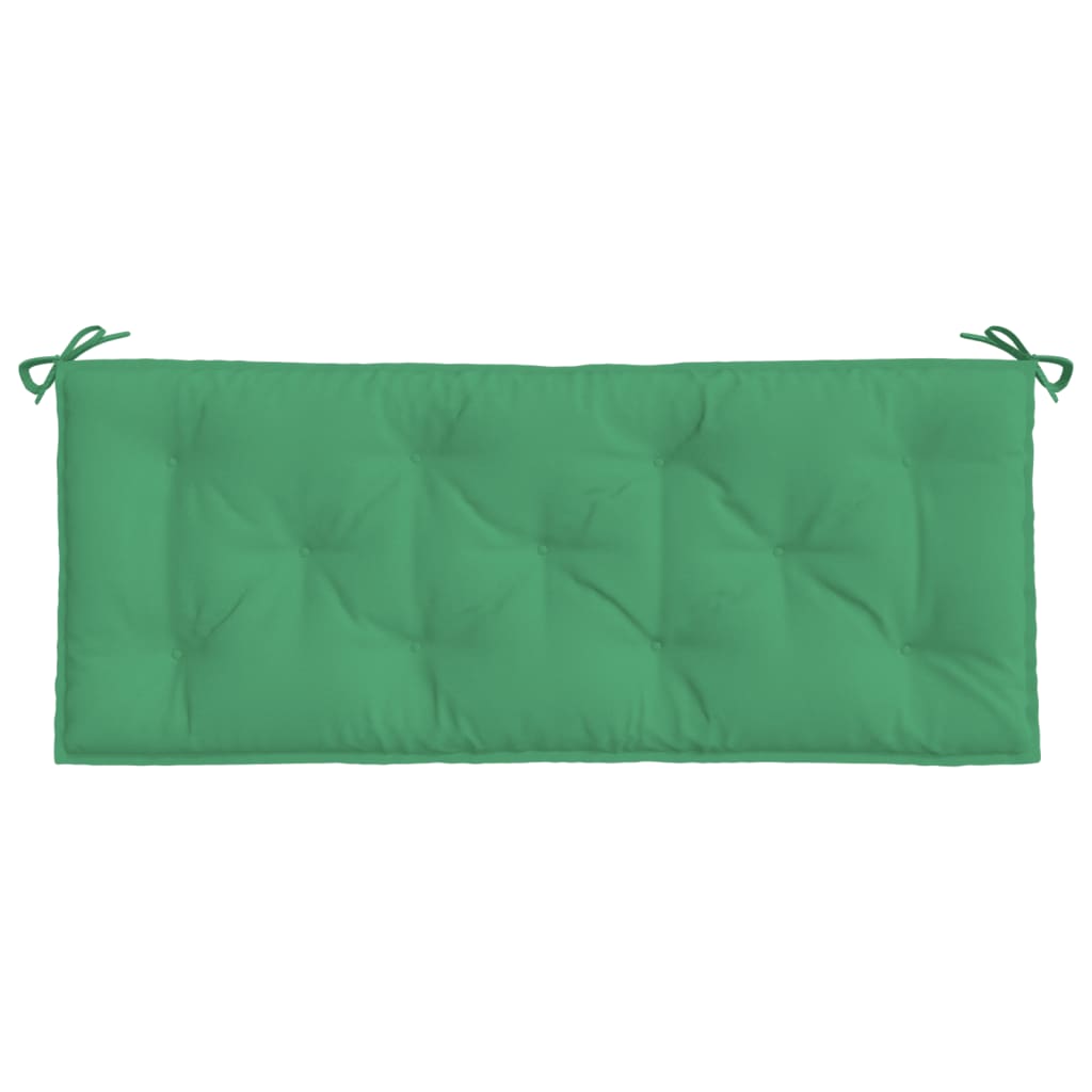 vidaXL Tuinbankkussens 2 st 120x50x7 cm oxford stof groen, foto 4