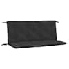vidaXL aiapingi istmepadjad 2 tk, must, 120x50x7 cm, oxford-kangas