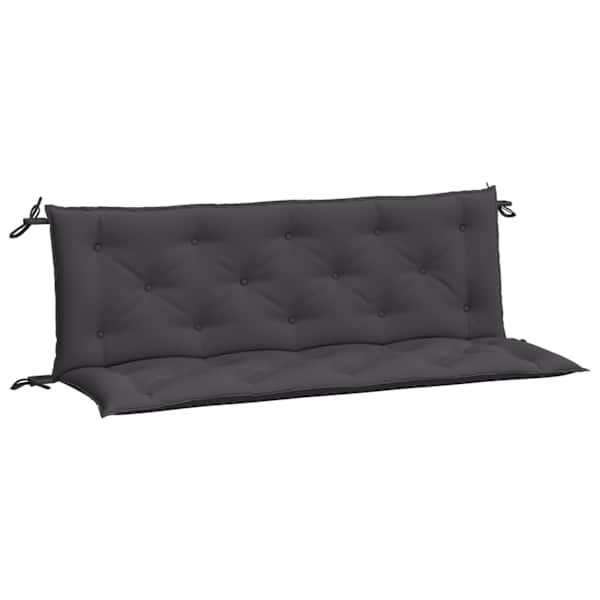 vidaXL aiapingi istmepadjad 2tk, antratsiit, 150x50x7cm, oxford-kangas