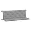vidaXL aiapingi istmepadjad 2 tk, hall, 150x50x7 cm, oxford-kangas