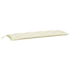 vidaXL Garden Bench Cushions 2 pcs Cream White 150x50x7 cm Oxford Fabric