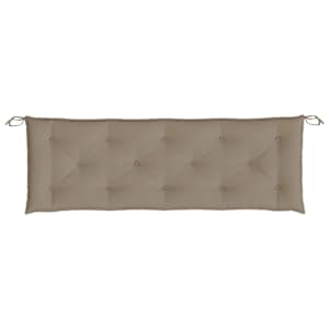 Podušky na zahradní lavici 2ks taupe 150x50x3cm oxfordská látka - obrázek 6