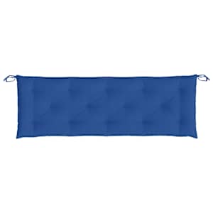 Podušky na zahradní lavici 2 ks modré 150x50x7cm látka oxford - obrázek 6
