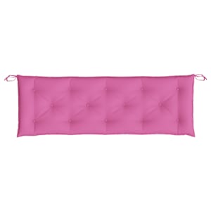 Podušky na zahradní lavici 2 ks růžové 150 x 50 x 7 cm textil - obrázek 6