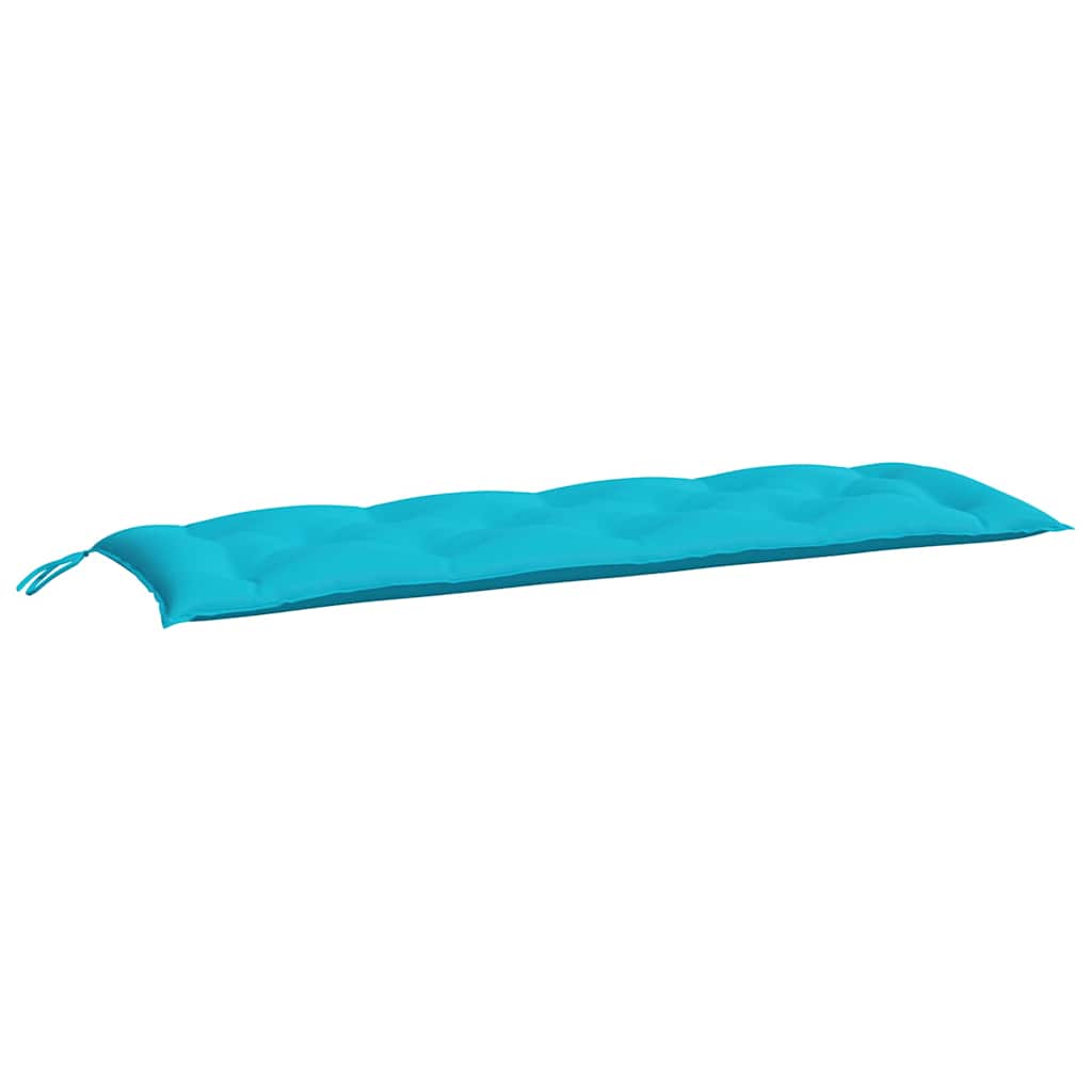 vidaXL Tuinbankkussens 2 st 150x50x7 cm stof turquoise, foto 4