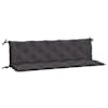 vidaXL aiapingi istmepadjad 2tk, antratsiit, 180x50x7cm, oxford-kangas