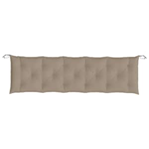 Podušky na zahradní lavici 2ks taupe 180x50x3cm oxfordská látka - obrázek 6