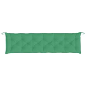 Podušky na zahradní lavici 2 ks zelené 200x50x7 cm látka oxford - obrázek 5