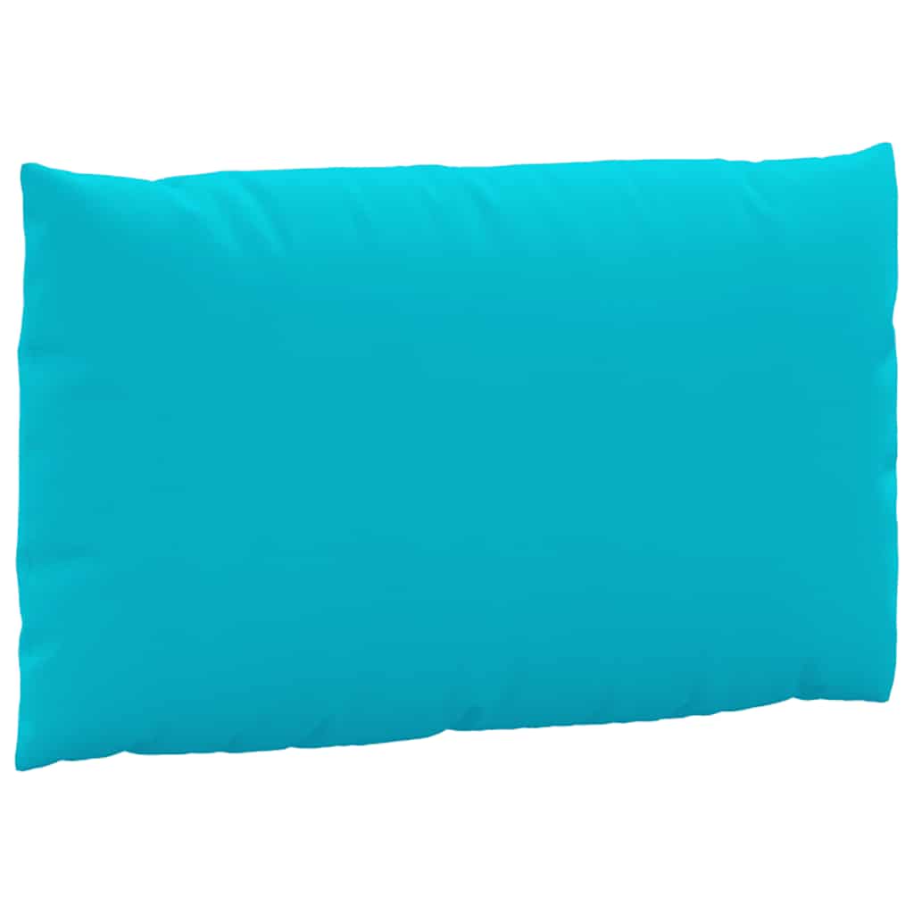 vidaXL Palletkussens 3 st oxford stof turquoise, foto 4