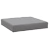 vidaXL euroaluse istmepadi, hall, 60x60x9,5 cm, oxford kangas