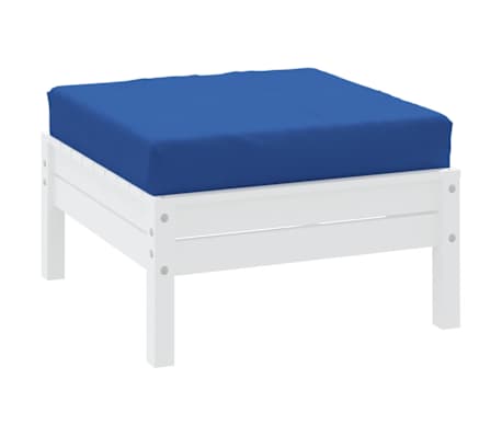 vidaXL Палетна възглавница, синя, 60x60x9,5 см, Оксфорд плат