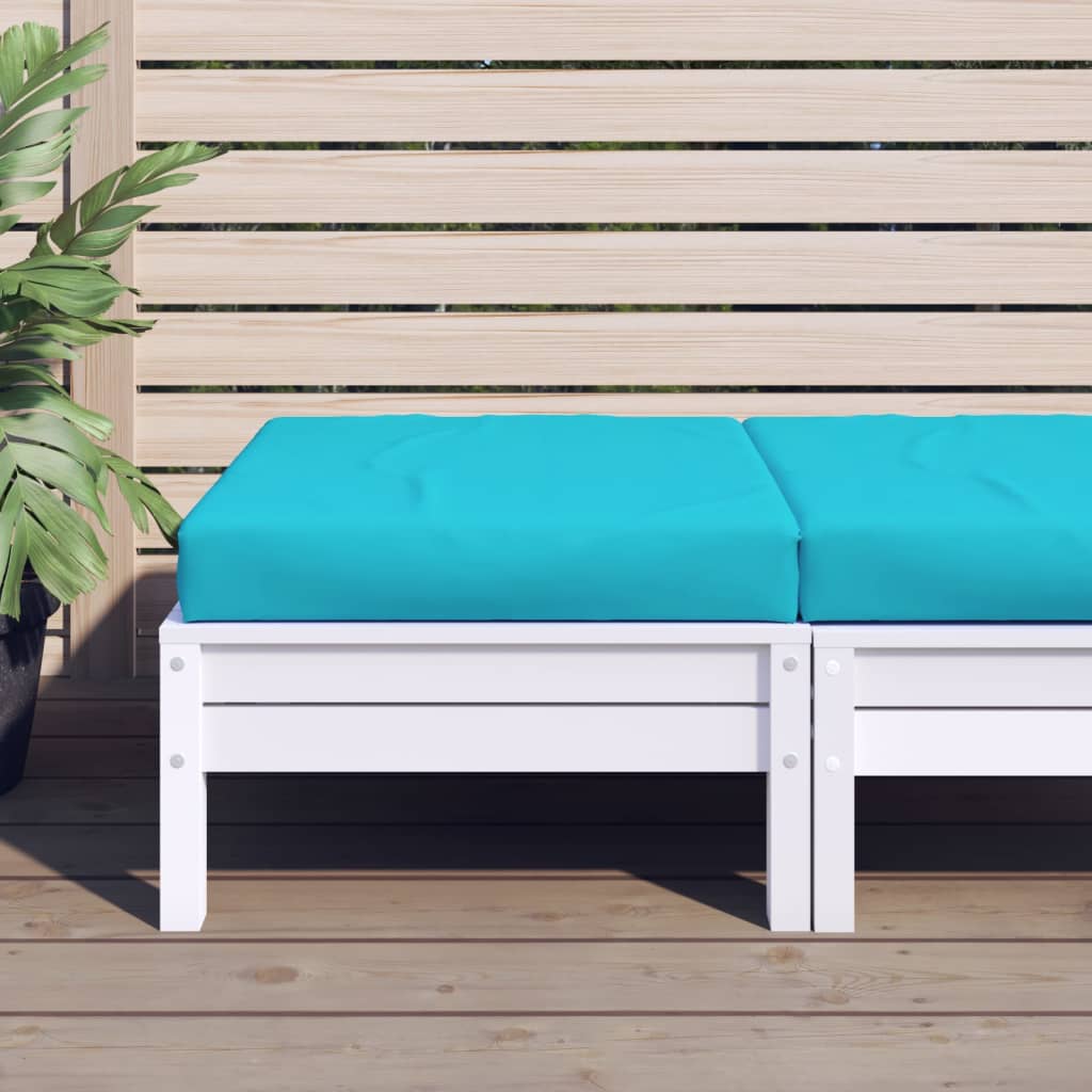 vida XL Palettenkissen Türkis 60x 60x 10 cm Oxford-Gewebe