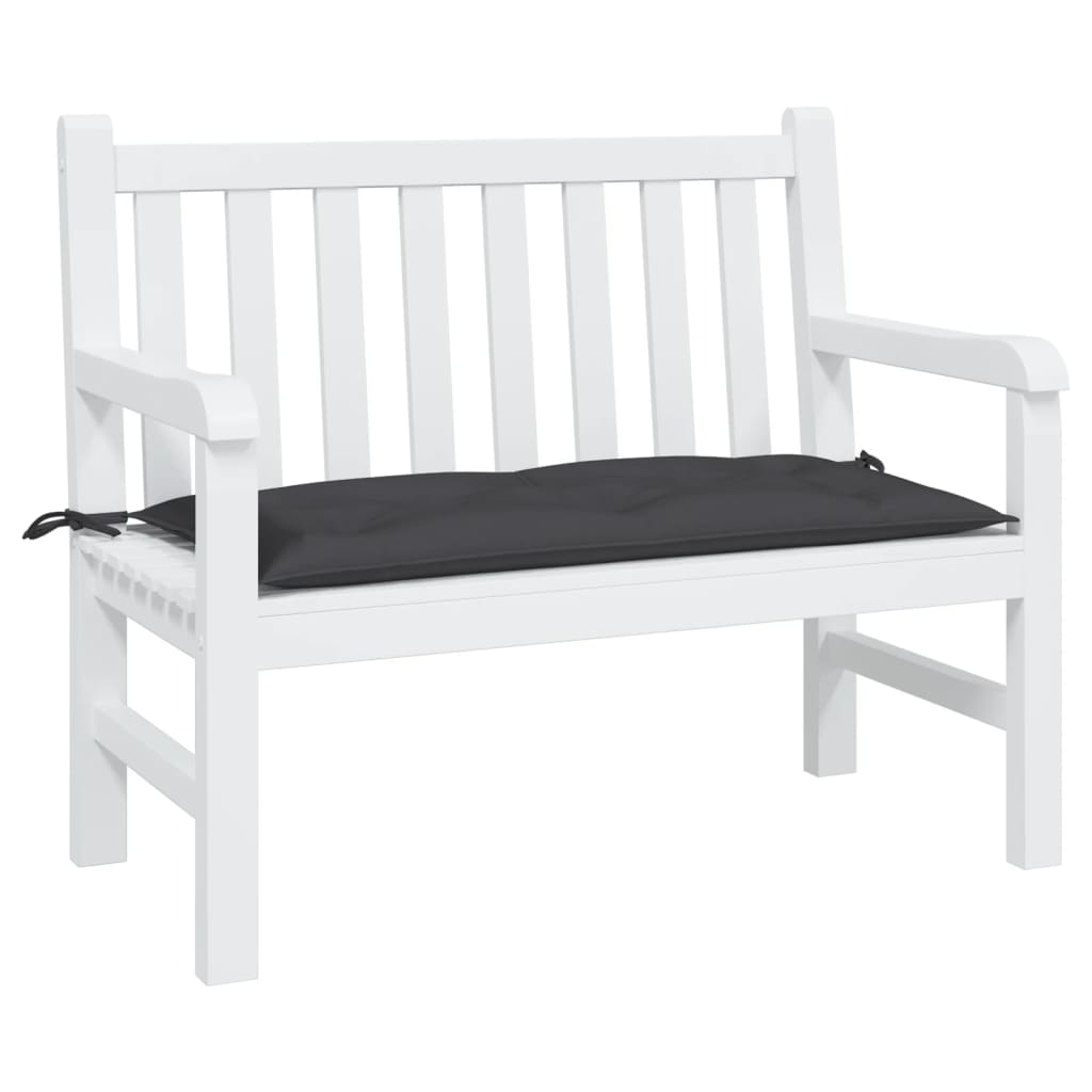 vidaXL Tuinbankkussen 110x50x7 cm oxford stof zwart afbeelding