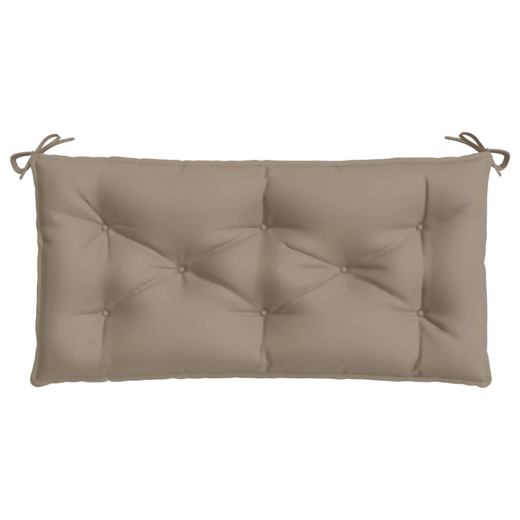 vidaXL Tuinbankkussen 110x50x7 cm oxford stof taupe, foto 2