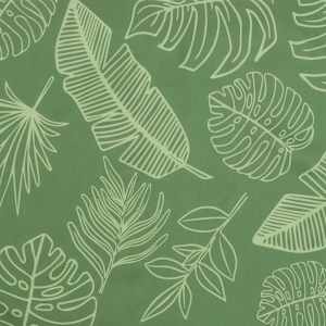 Poduška na zahradní lavici vzor listů 110 x 50 x 7 cm textil - obrázek 6