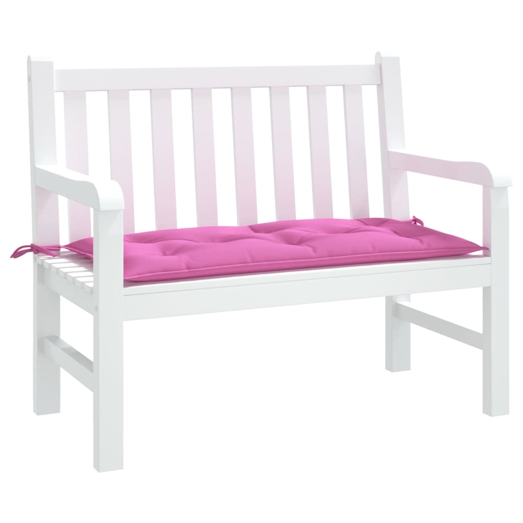 Thumbnail - vidaXL Gartenbank-Auflage Rosa 110x50x7 cm Stoff