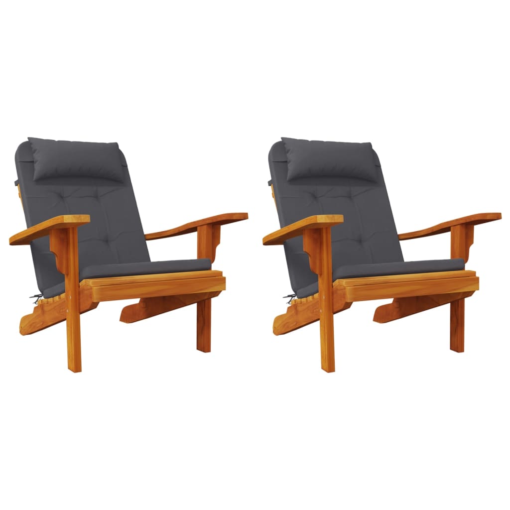 Chair Cushion with Pillow 2 pcs Oxford Fabric Rectangular Cushion vidaXL - Picture 13 of 96