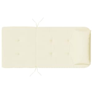 Podušky na židli Adirondack 2 ks krémové oxfordská látka - obrázek 8