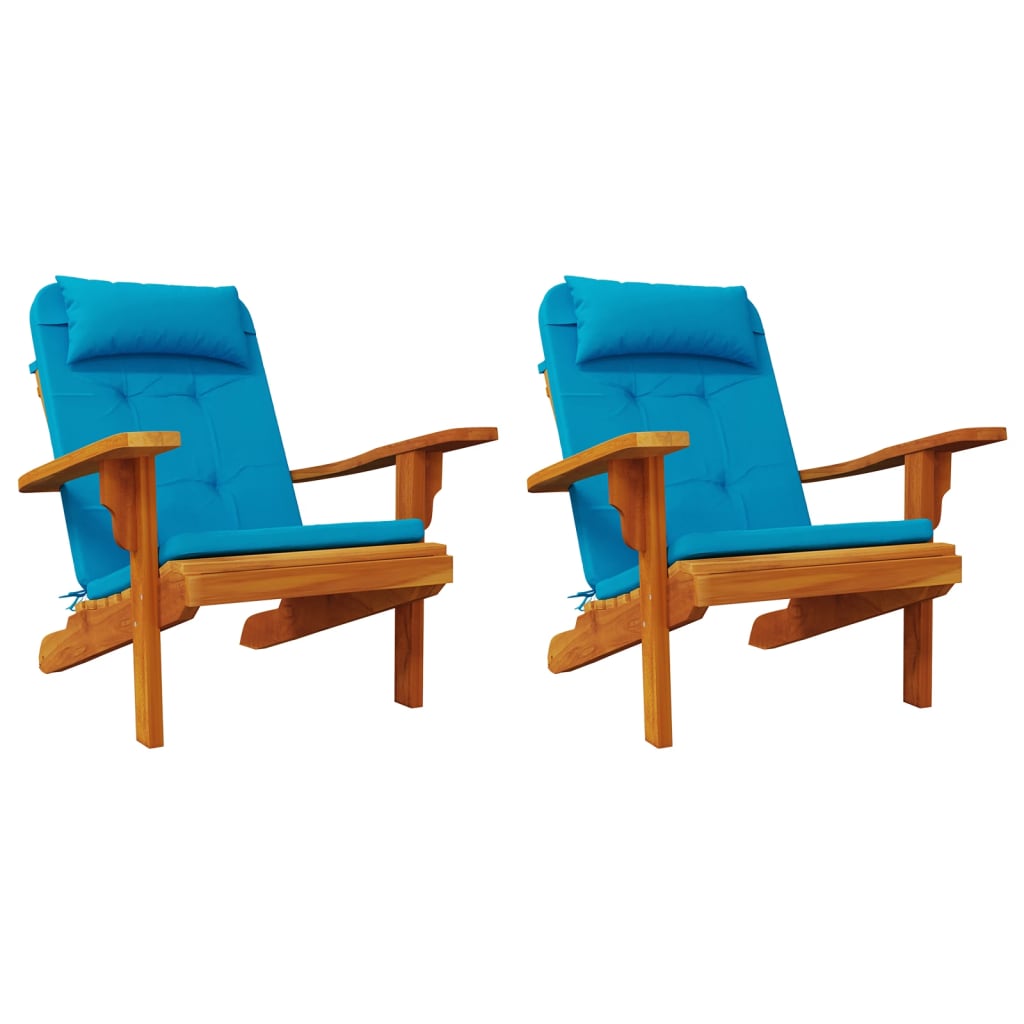 Chair Cushion with Pillow 2 pcs Oxford Fabric Rectangular Cushion vidaXL - Picture 57 of 96