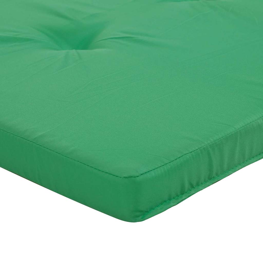 Stoelkussens Effen 2 pcs Groen 58 x 77 x 4,5 cm Oxford Stof image 9