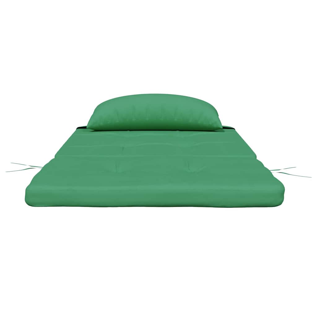 Stoelkussens Effen 2 pcs Groen 58 x 77 x 4,5 cm Oxford Stof image 6