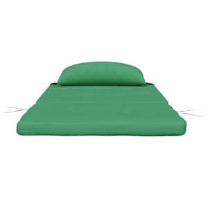 Polštáře na židle 2 pcs Zelená 58 x 77 x 4,5 cm Oxford látka - obrázek 6