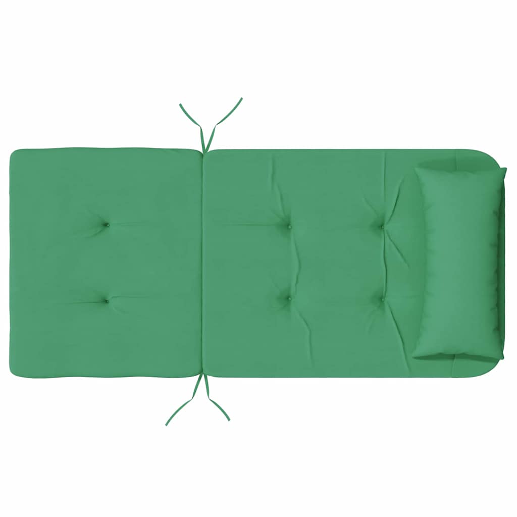 Stoelkussens Effen 2 pcs Groen 58 x 77 x 4,5 cm Oxford Stof image 8