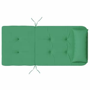 Polštáře na židle 2 pcs Zelená 58 x 77 x 4,5 cm Oxford látka - obrázek 8