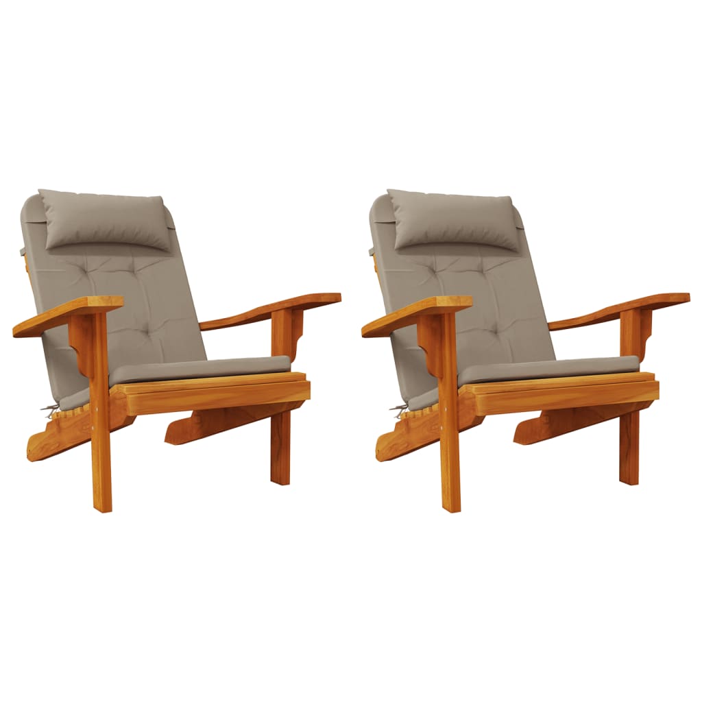 Chair Cushion with Pillow 2 pcs Oxford Fabric Rectangular Cushion vidaXL - Picture 79 of 96