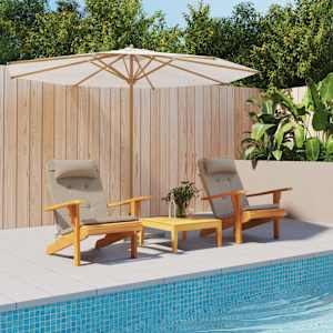 Blazine za stole Adirondack 2 kosa taupe oxford tkanina