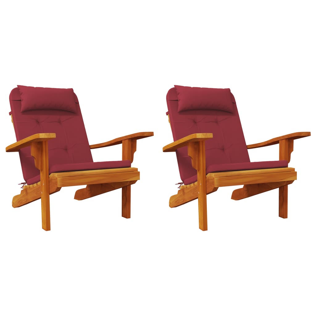 Chair Cushion with Pillow 2 pcs Oxford Fabric Rectangular Cushion vidaXL - Picture 90 of 96