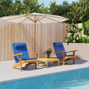 Blazine za stole 2 pcs Modra 58 x 77 x 4,5 cm Oxford tkanina