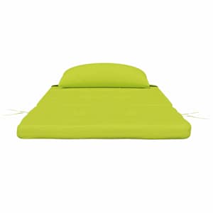 Polštáře na židle 2 pcs Jasně zelená 58 x 77 x 4,5 cm - obrázek 6