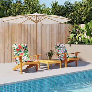 Blazine za adirondack stole 2 kosa večbarvna oxford tkanina