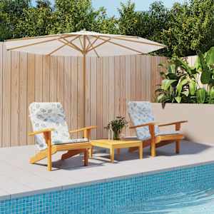 Blazine za stole Adirondack 2 kosa vzorec listov oxford tkanina