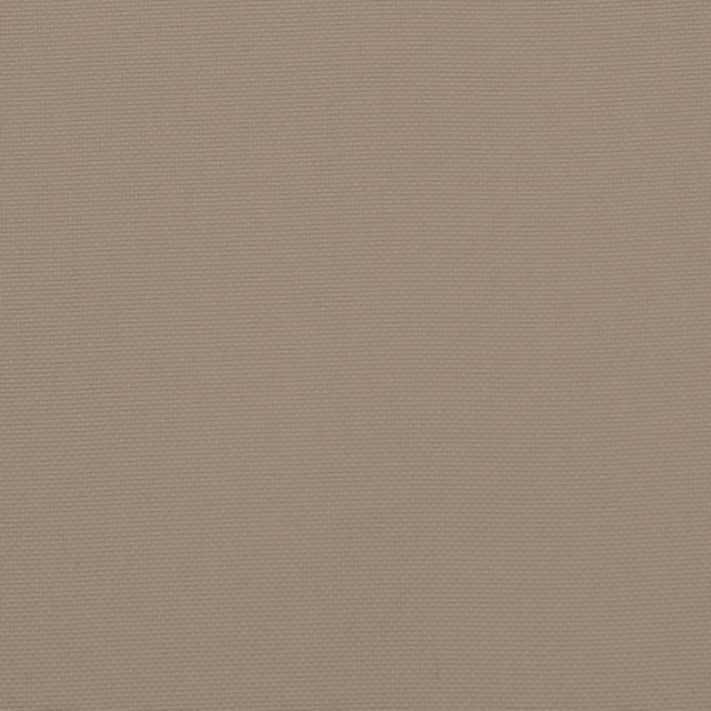 Blazina za ležalnik taupe 180x60x3 cm oxford tkanina