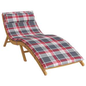 vidaXL Coussin de transat ensoleill&eacute; Tissu Oxford Multicolore