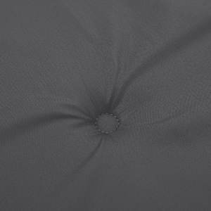Podušky na židli vysoké opěradlo 2 ks antracitové látka oxford - obrázek 8