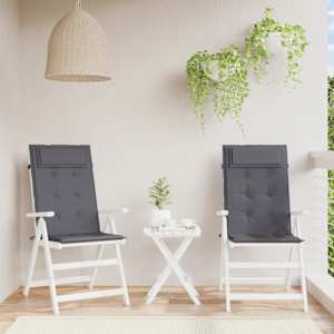 Blazine za stole 2 kosa antracit oxford tkanina