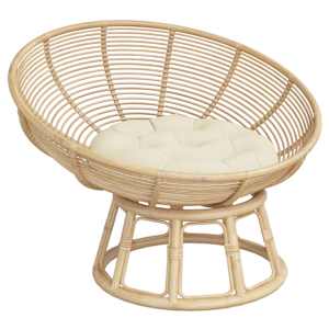 vidaXL Okr&uacute;hly vank&uacute;&scaron; kr&eacute;mov&yacute; &Oslash; 60 x 11 cm oxfordsk&aacute; l&aacute;tka